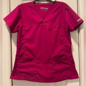 Grey’s Anatomy scrubs top size Large